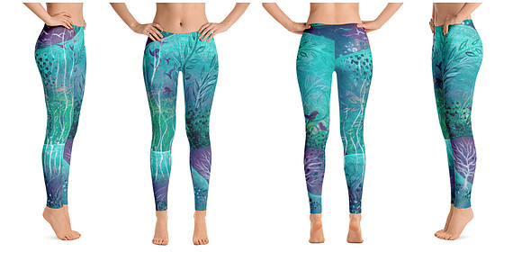 Gaia: Breathing Underwater Leggings