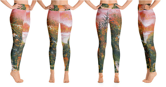 Oregon Air High Waisted Leggings