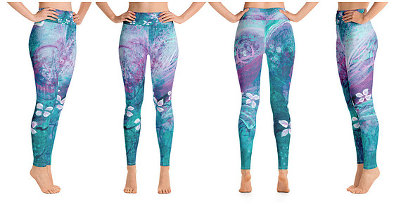 Butterfly Dreams High Waisted Leggings