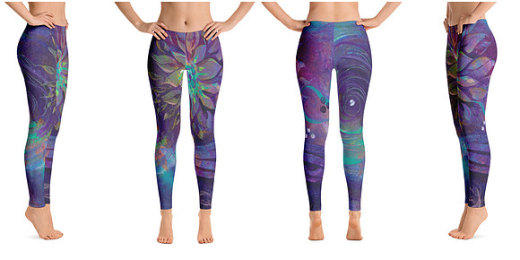 Fathomless Mystery (Option B ) Leggings