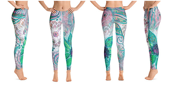 Peaches and Dreams Leggings